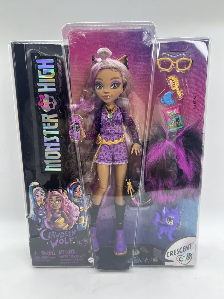 Лялька Monster High Clawdeen Wolf Fashion