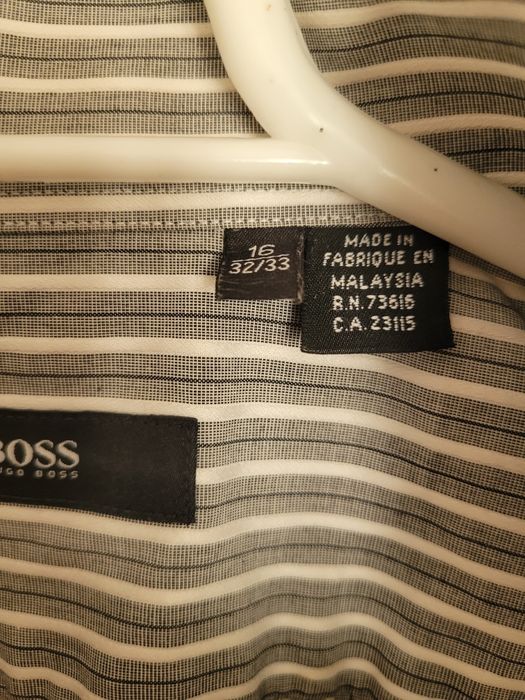 Koszula w paski Hugo Boss