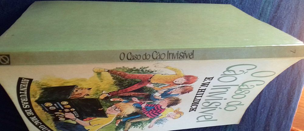 E W Hildick. O caso do cão invisivel. Aventuras Mac Gurk. Incl portes