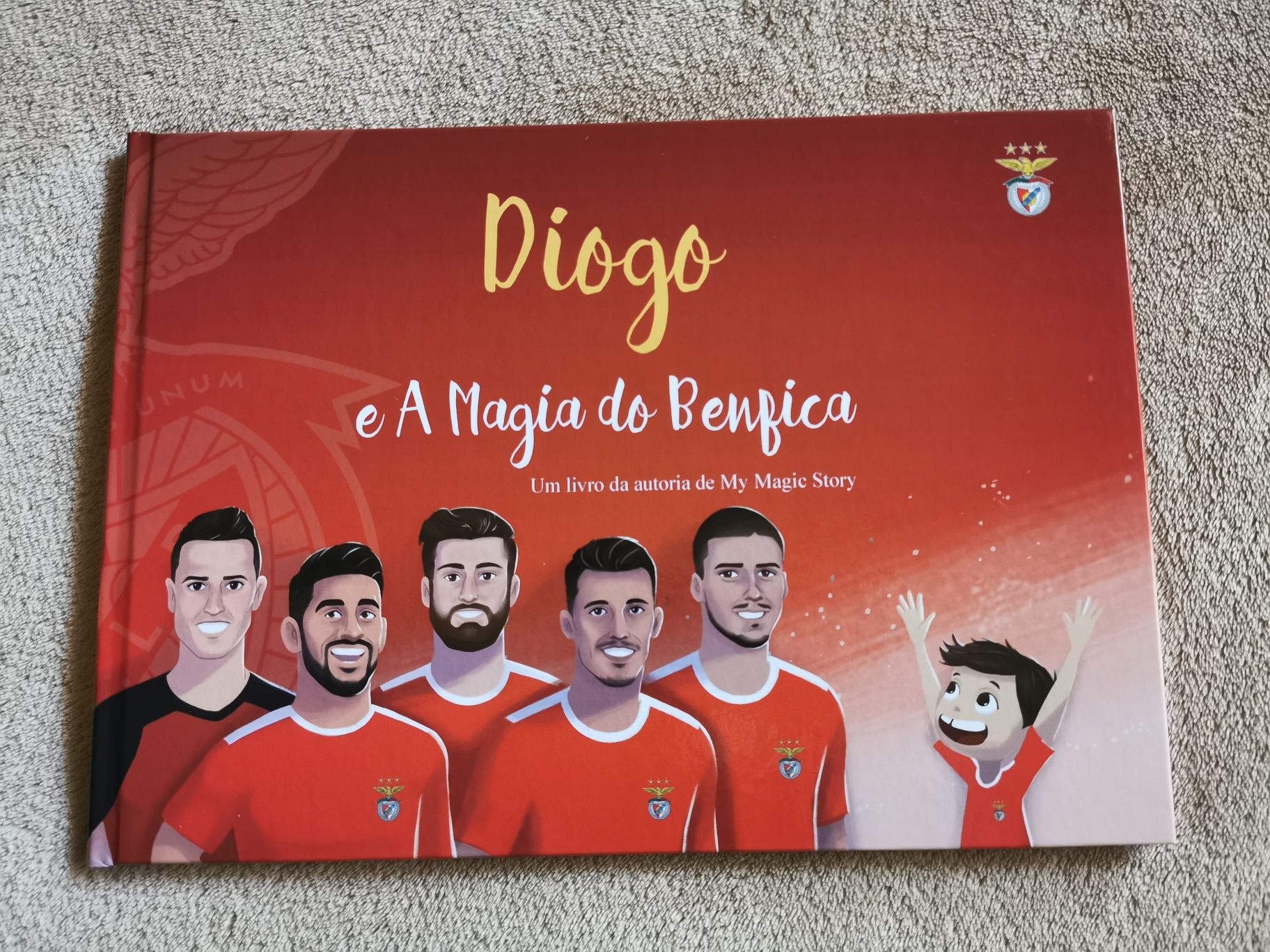 Livro "Diogo e A Magia do Benfica" Portes incluídos