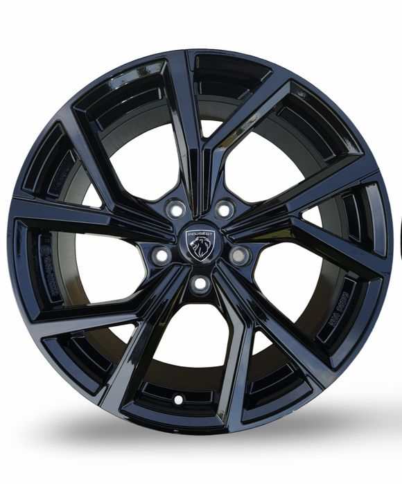 Peugeot 18 " Nowe 5x108 Felgi 308 / 3008/ 5008 / 508 Czarne Alufelgi