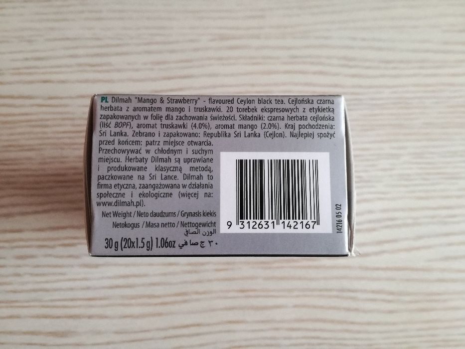 Herbata w torebeczkach