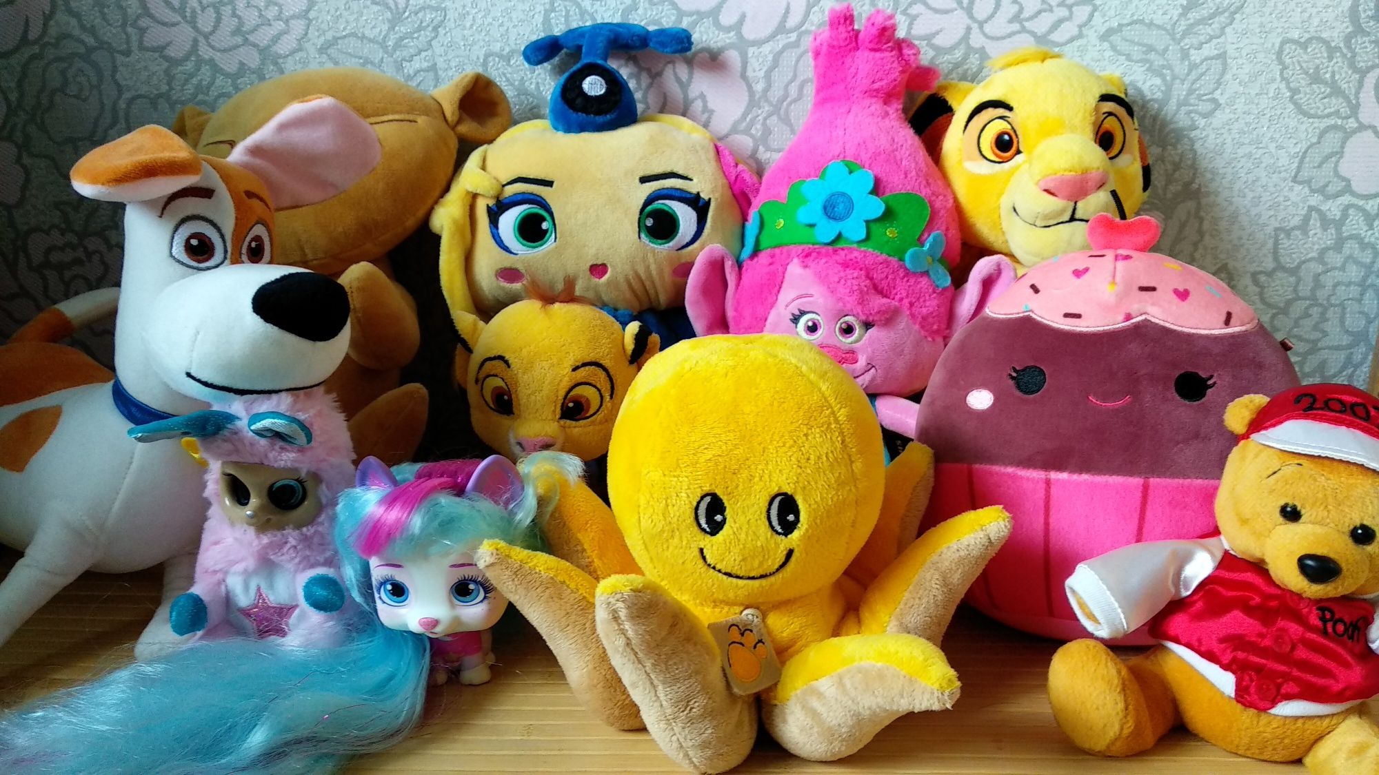 Игрушка Симба Макс Тролль Леди Гага лот