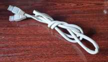 Kabel sieciowy Ethernet RJ-45 biały 90 cm patchcord skrętka
