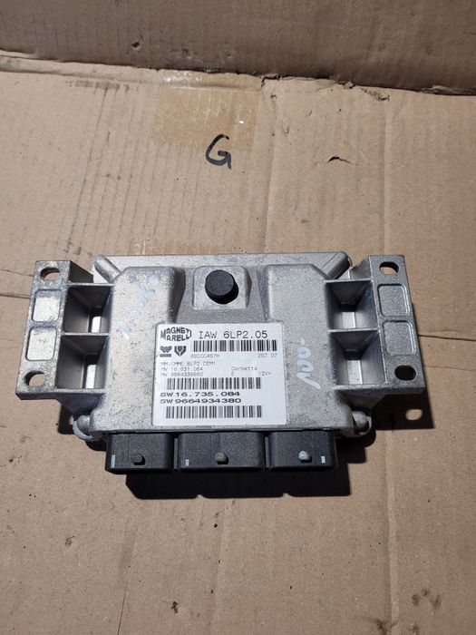 Komputer sterownik silnika citroen c4 1.4 16V benzyna 2006r