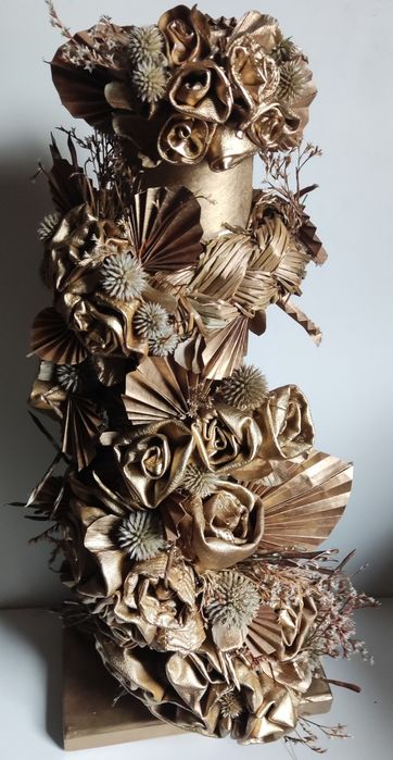 Kompozycja stroik ozdoba świąteczna