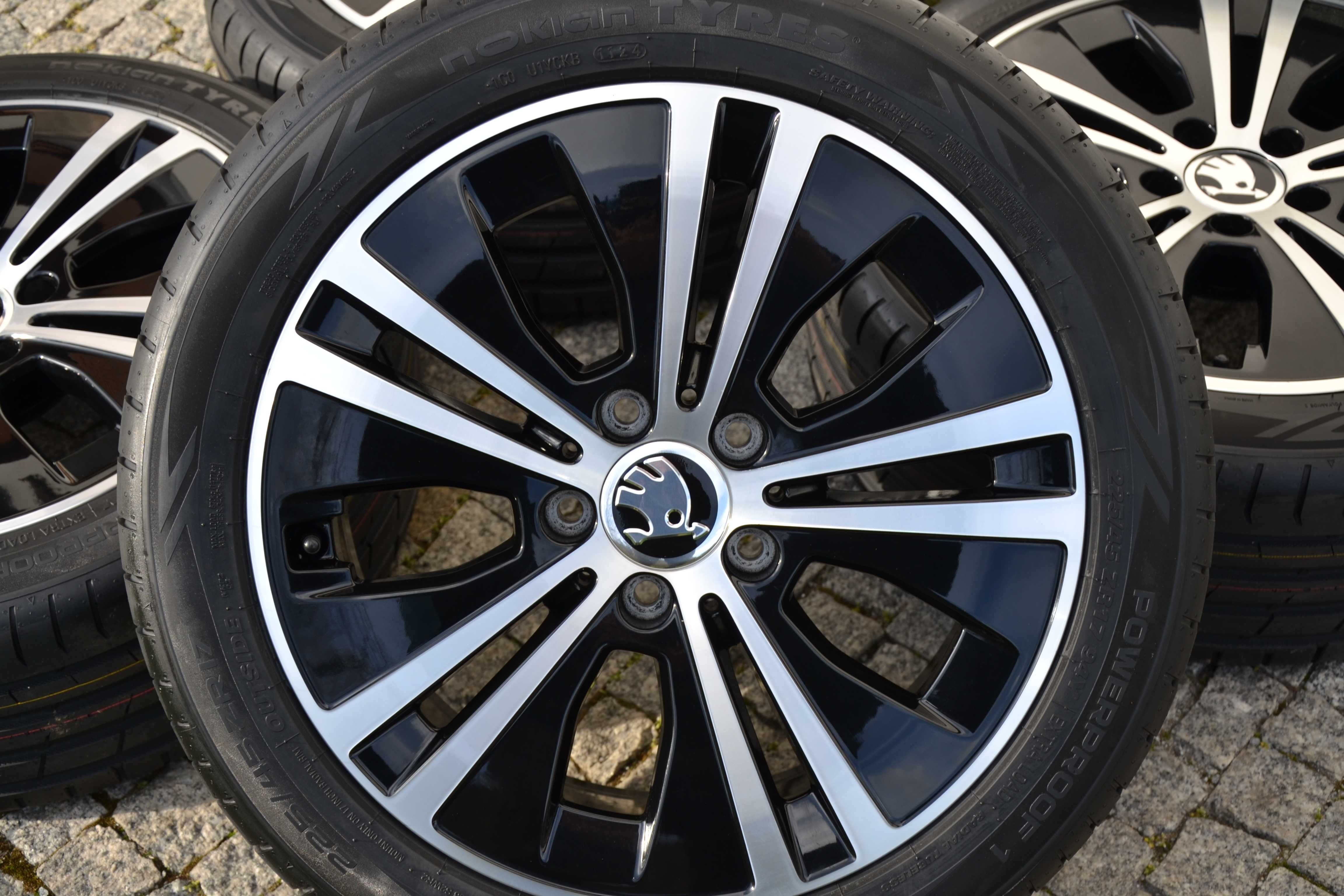 Koła Lato Skoda Octavia 2,3 Opony Nokian Lato 2024 Nowe