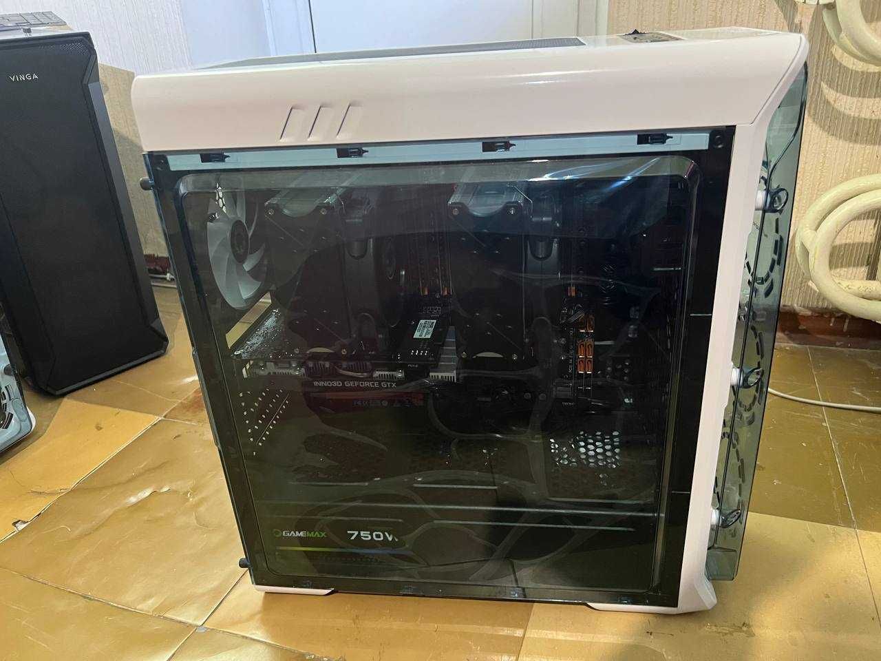 Серверный ПК x99 f8d plus, e5 v2699v4 х2, 128gb RAM 2400mhz 1660 super