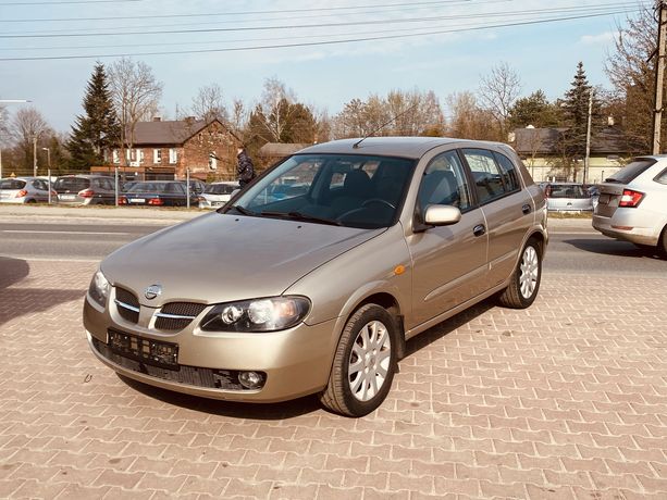 sprzedam nissan almera rok 2004 1,5benzyna przeb 153tys zadbany