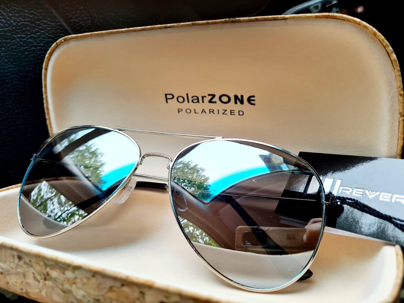Okulary przeciwsłoneczne Aviator nowe modne marki Revers