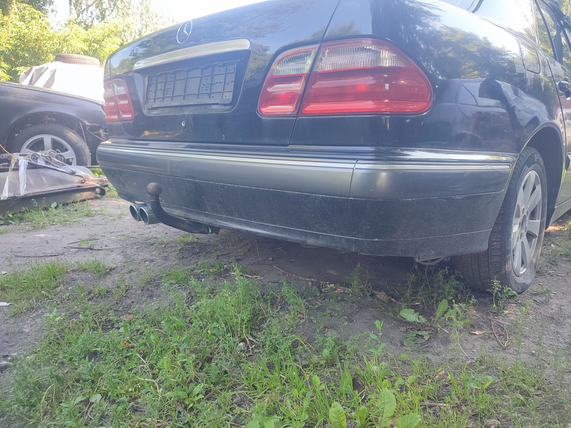 Бампер w210 рест