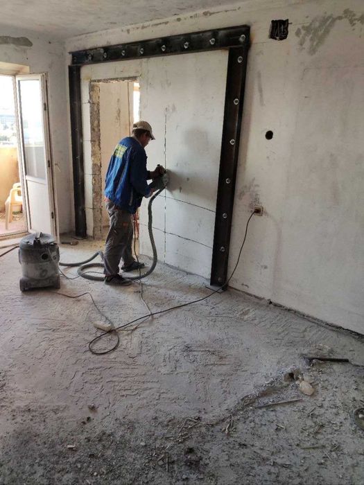 Демонтаж стен и перегородок демонтаж стяжки пола плитки паркет квартир
