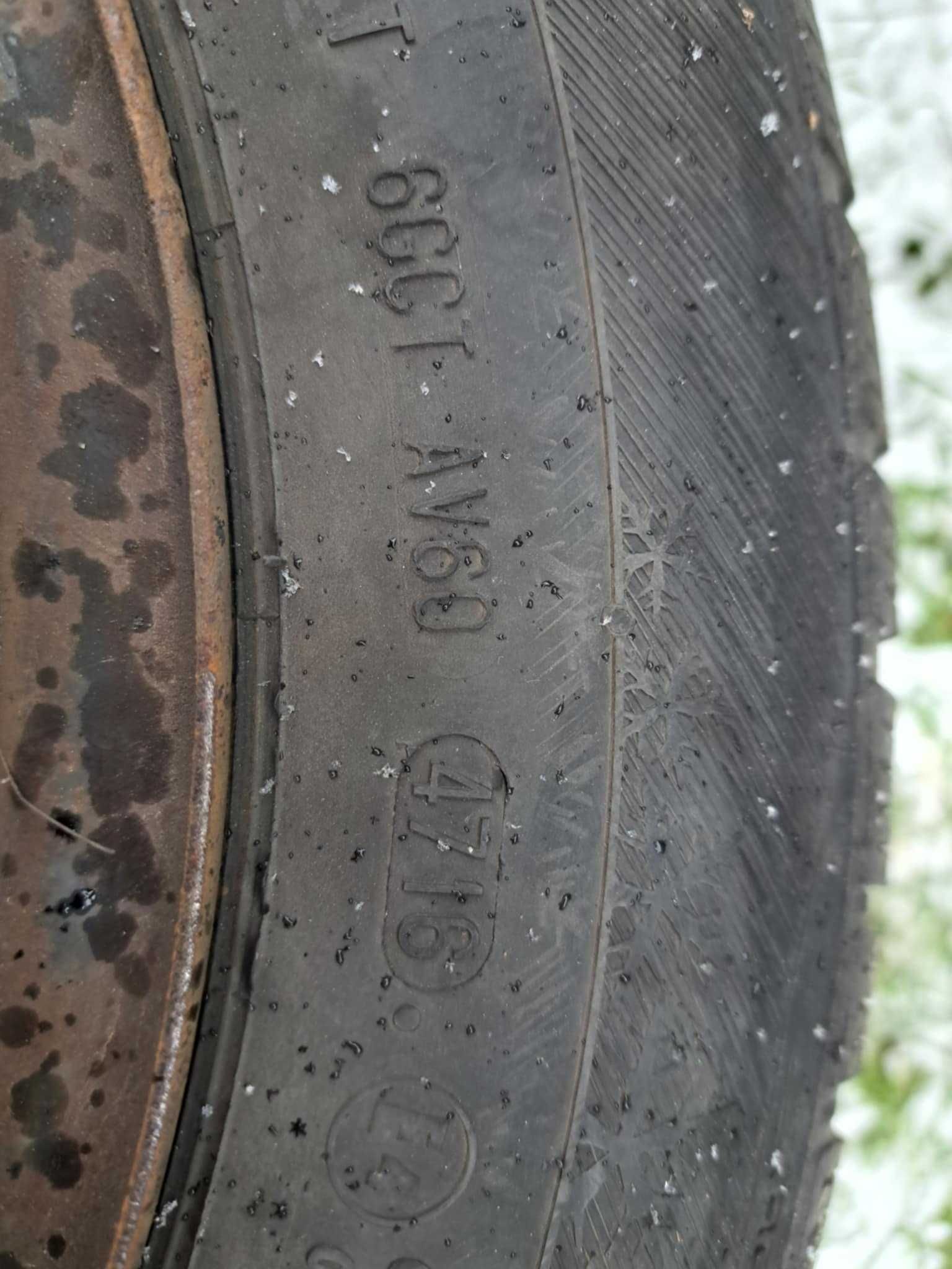 Opona 4 sztuki Polaris Barum  155/80 R 13 na felgach 4x100