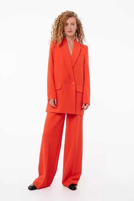 Оверсайз піджак оранж