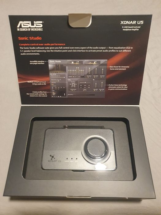 Asus Xonar U5 karta dzwiękowa zewnetrzna