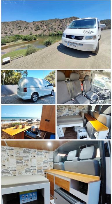 VW Transporter T5 Campervan 2.5 TDI – Legalizada e pronta a viajar!