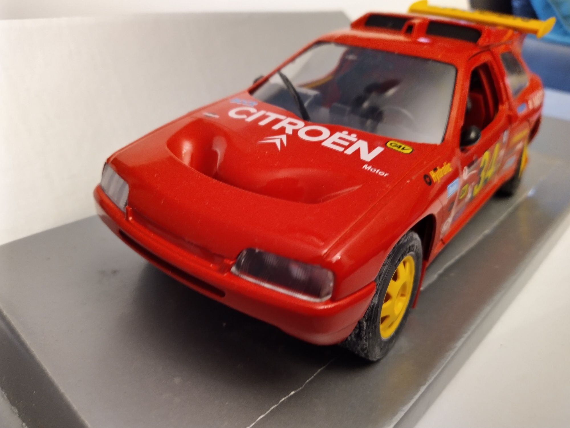 Citroen ZX Rally RAID Majorette Skala 1:18