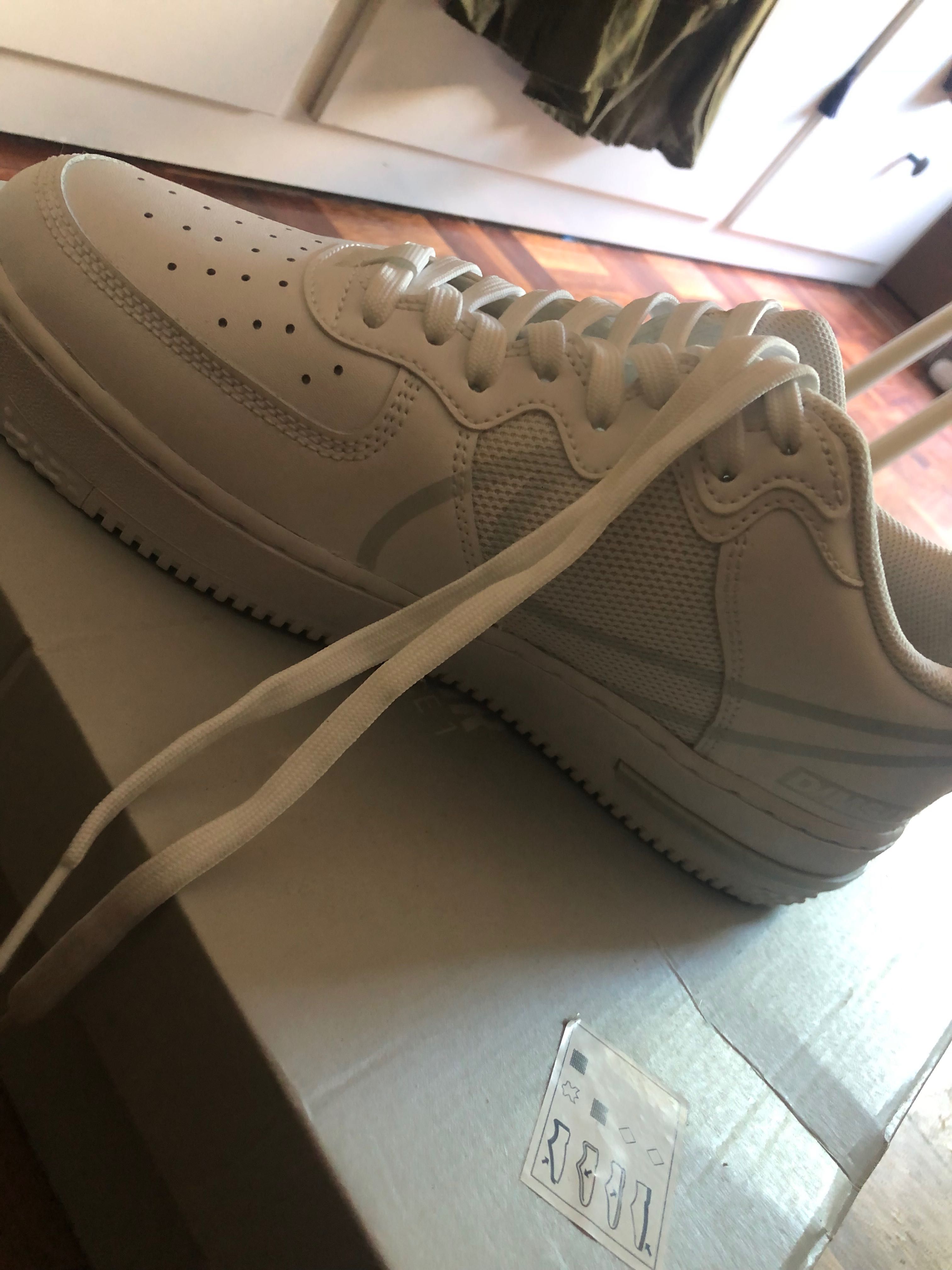 Air Force 1 Branco E Cinza