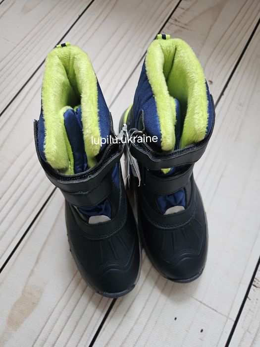 Pepperts 33,34 термо чоботи зимові на хлопчика черевики сноубутси