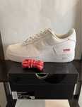 Кросівки Supreme Nike Air Force 1 Low Box Logo White (43, 44)