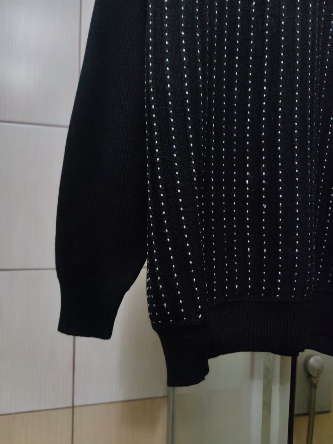 Sweter klasyczny XL Tom Tino męski rozsuwany suwak zasuwany z długim r