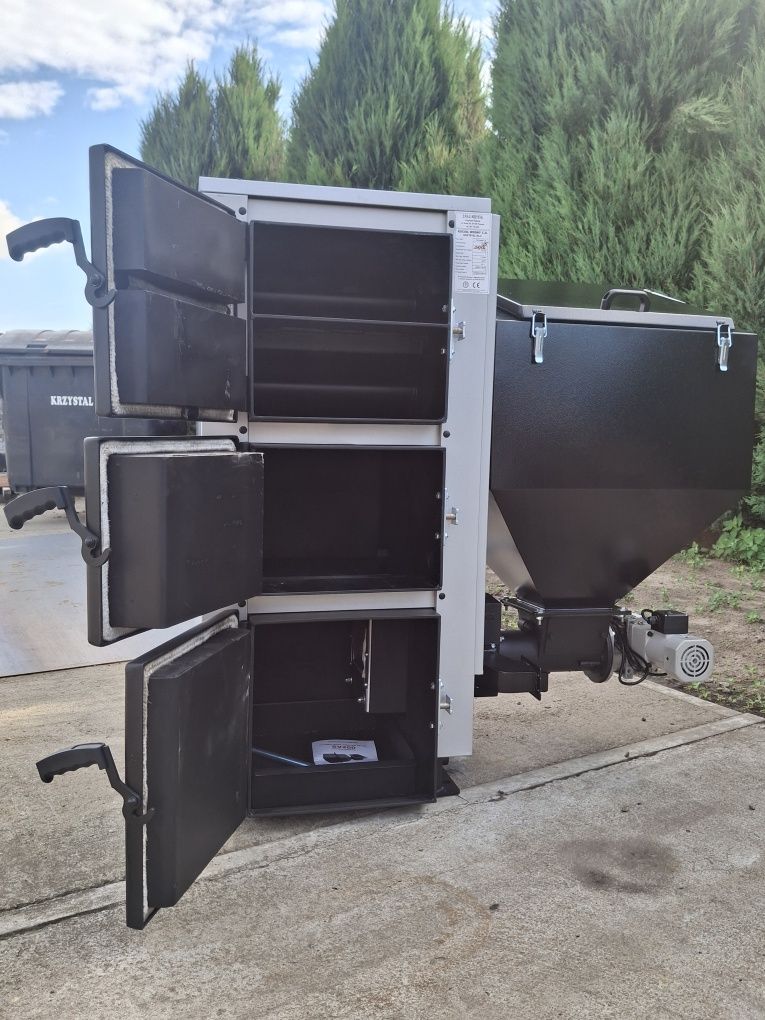 Kocioł na eko groszek 19kW do 180m2-Technix DOFINANSOWANIE
