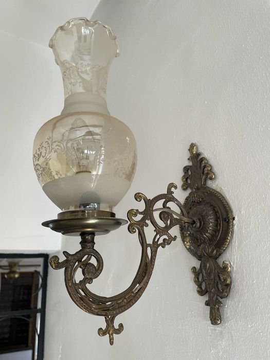 conjunto de 4 candeeiros