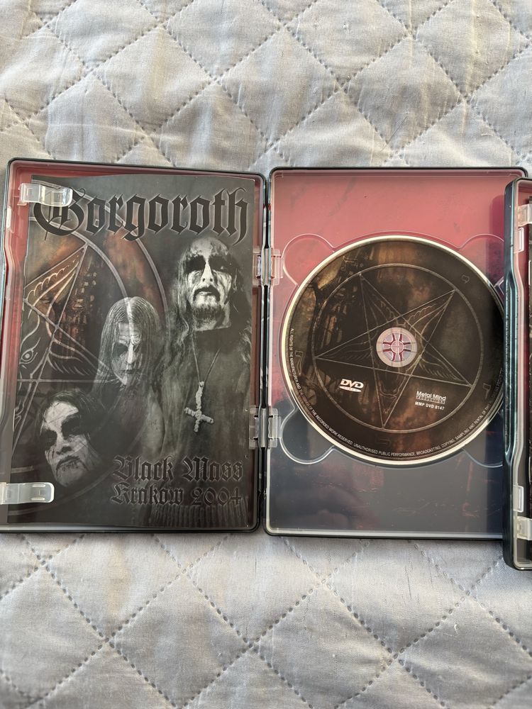 Gorgoroth-Black Mass Krakow 2004 Ltd. Steelbox DVD- black metal