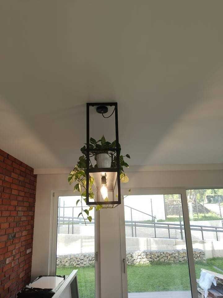 LAMPA wisząca LOFT - półka 170 CM