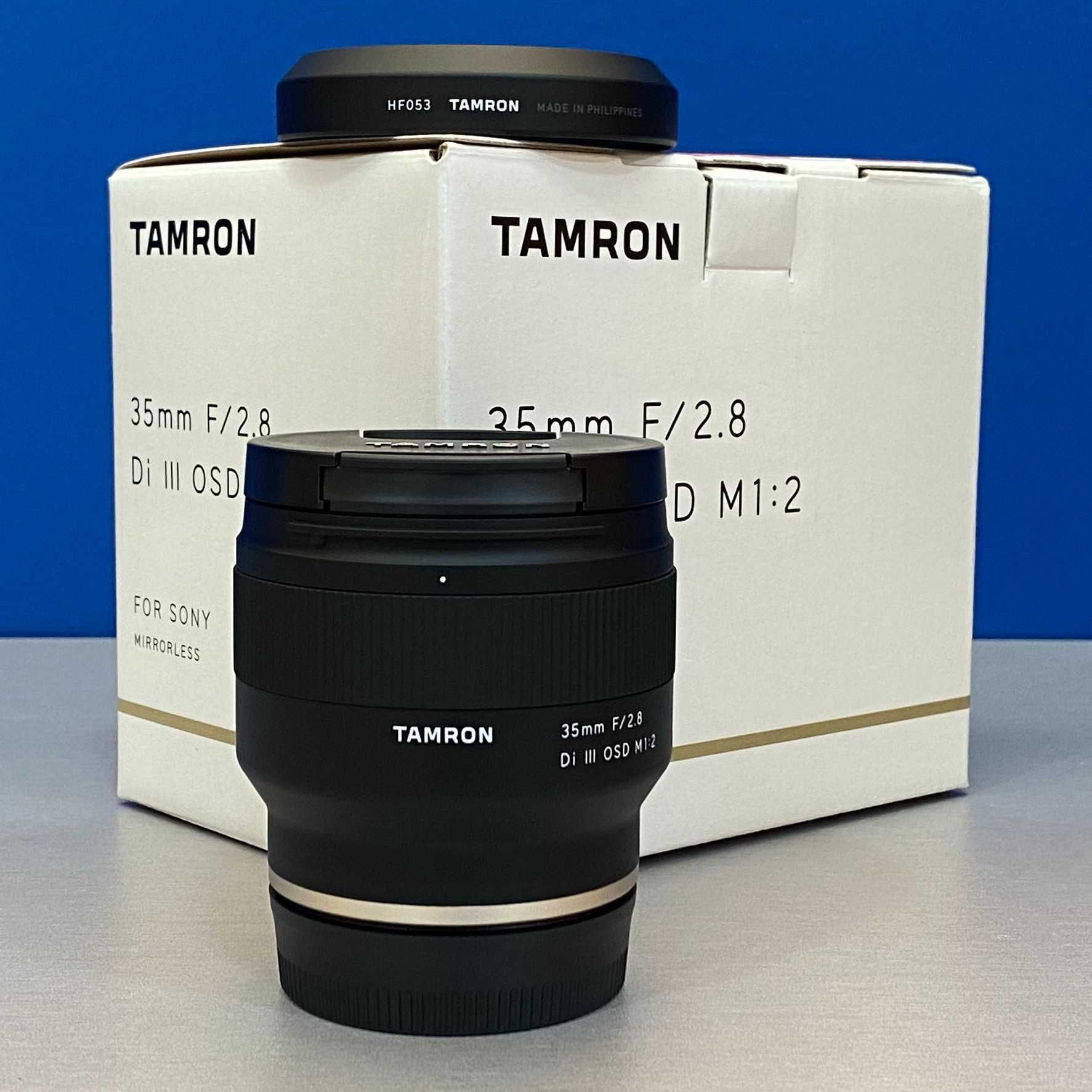 Tamron 35mm f/2.8 Di III OSD (Sony FE) - NOVA - 5 ANOS DE GARANTIA