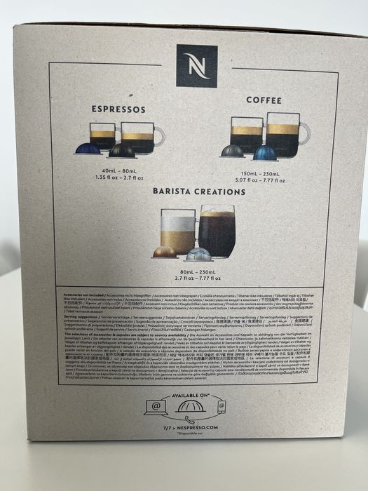 Máquina de Café Nespresso Vertuo Pop coconut white