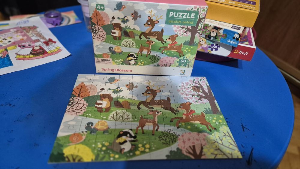 Пазли для діток 3+, 4+ 5+. Ціна за 2 шт. на вибір