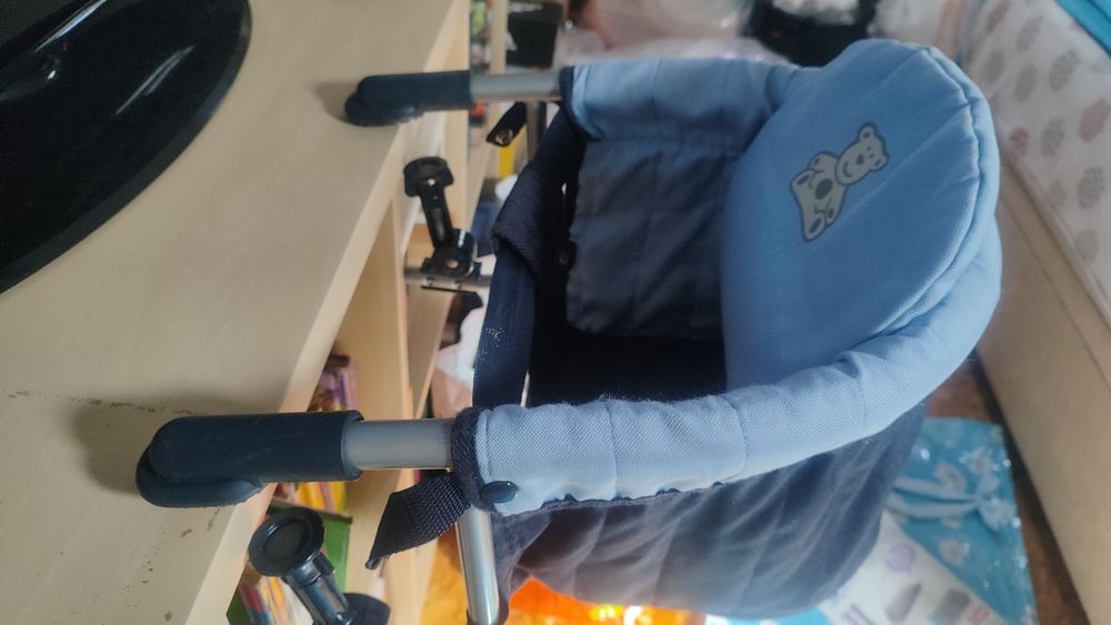 Conjunto ninho, cadeira baloiço e de refeição suspensa