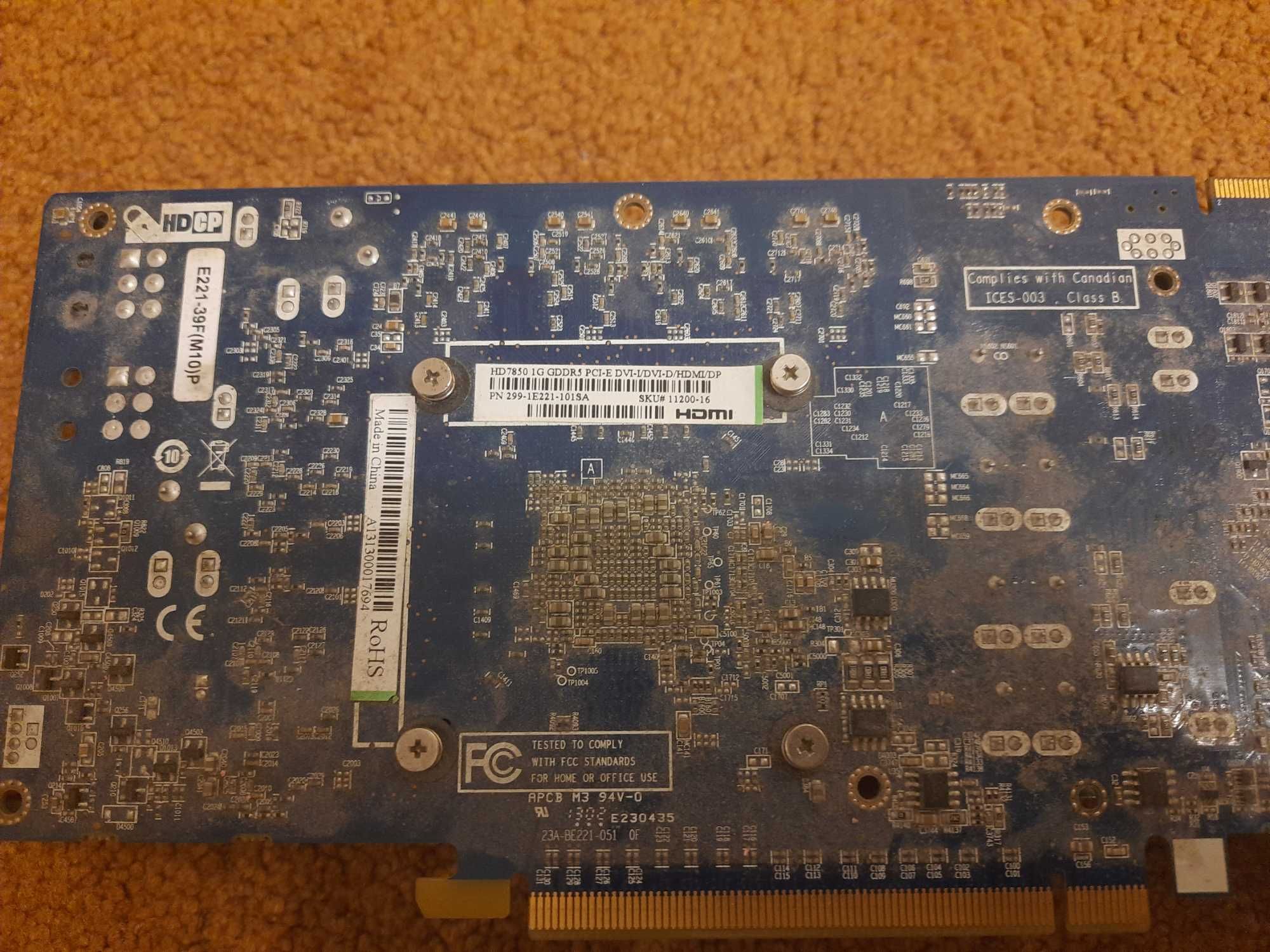 Видеокарты Saphire HD 7850, Asus GT 545, процессоры