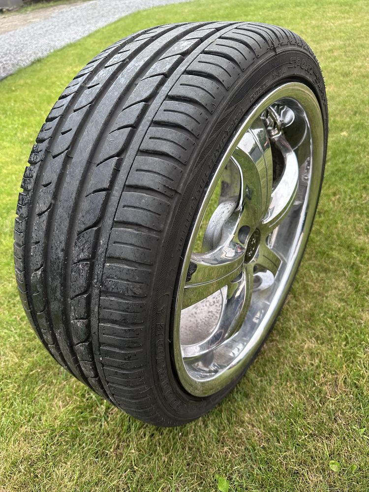 Felgi chromowane Barracuda z oponami 18”