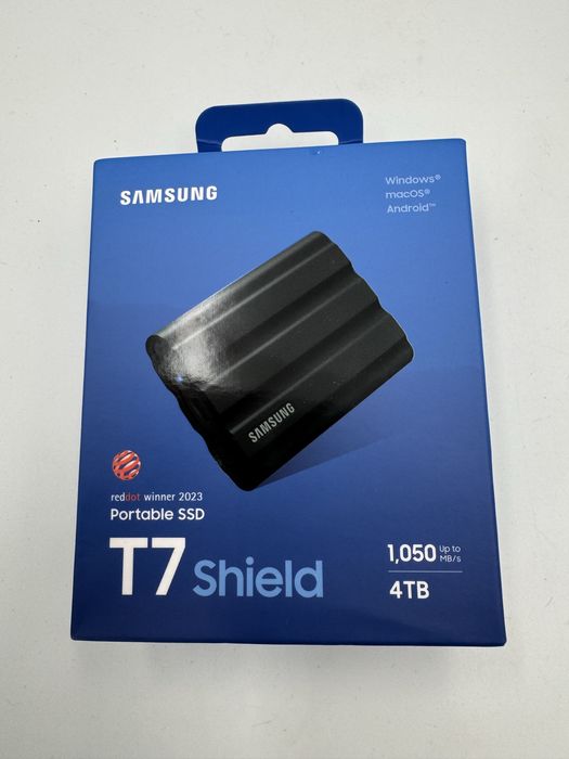 Nowy Dysk 4 TB Samsung T7 Shield Gwarancja