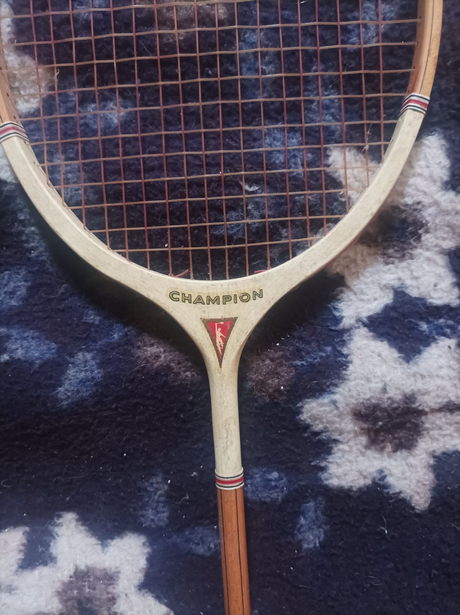 Raquete de badminton antiga Champion