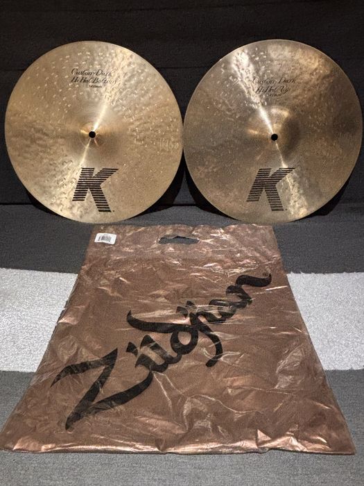 Pratos Choque Zildjian K Custom Dark 14”