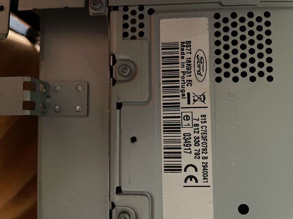 Radio blaupunkt nx ford mondeo