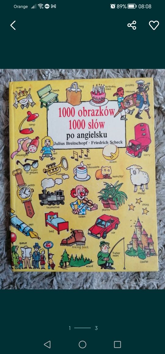 1000 obrazków 1000 słów po angielsku