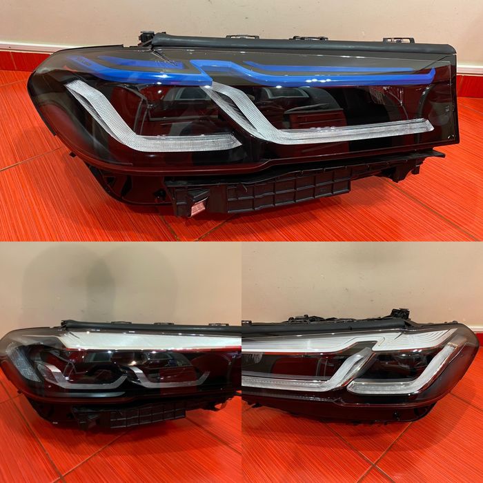 Фара права ліва BMW 5 G30 G31 Full Led Adaptive Laser LCI Європа