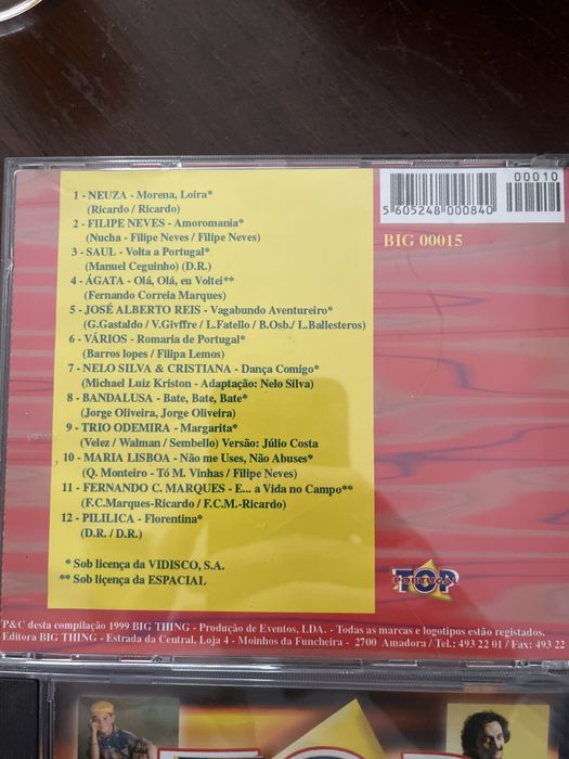 Top Portugal - CD’s como novos