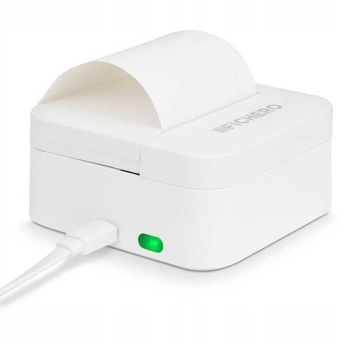 Mini DRUKARKA do etykiet Nnaklejek przenośna + 3 Rolki ZESTAW