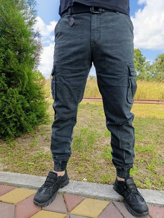 Чоловічі джогери штани ITENO чорні, сірі, сині, коричневі, олива.