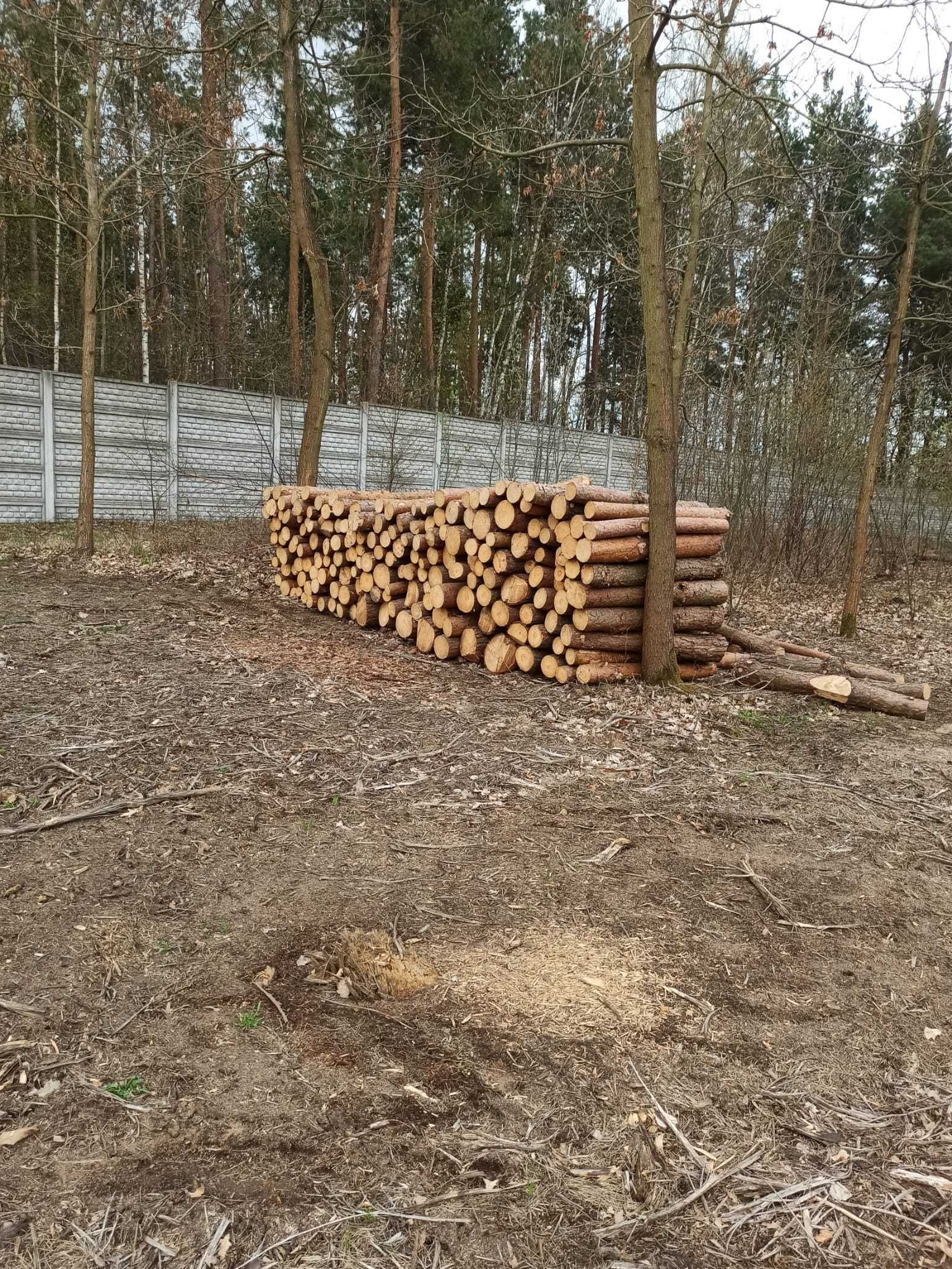 Drewno opałowe kominkowe BRZOZA DĄB SOSNA pocięte połupane układane