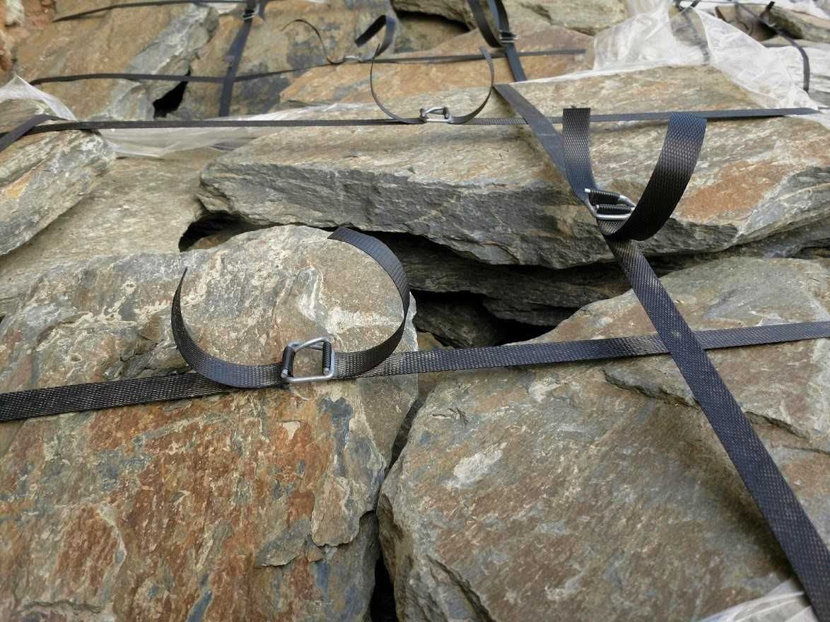Kamień ogrodowy łupek szarogłazowy na ścieżki, kaskady, wysyłka