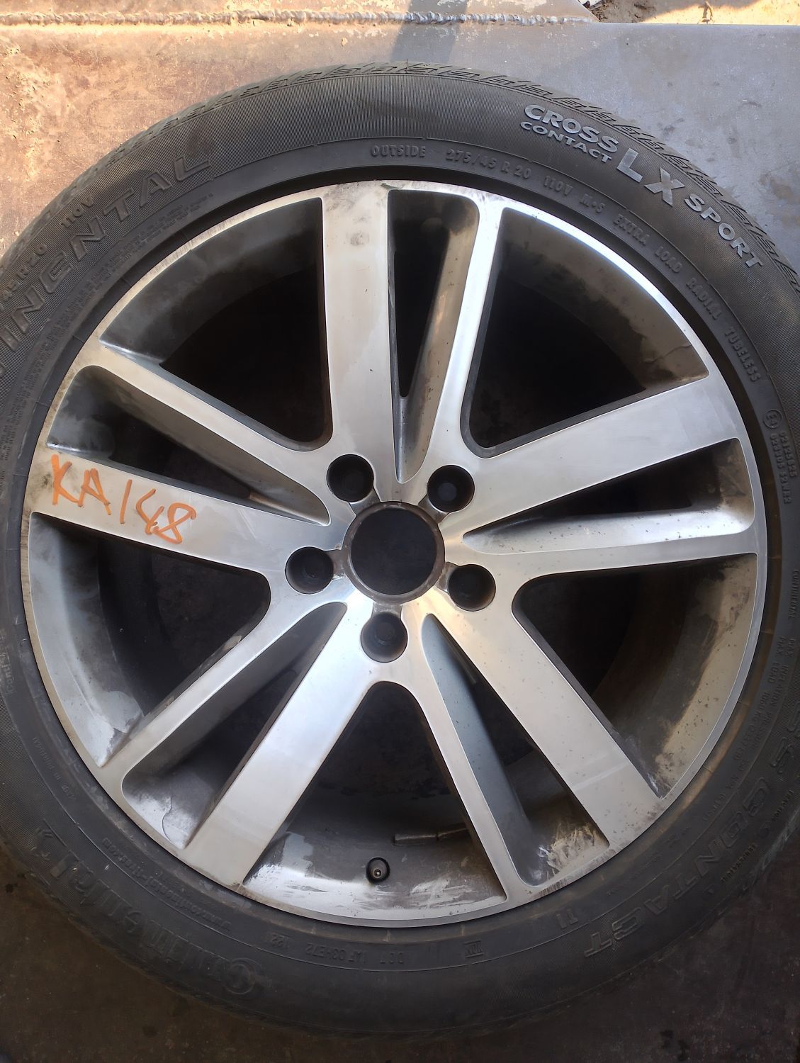 Диски Audi OEM 4L0601025BM 9x20 5x130 ET60 DIA71,6 Б/У