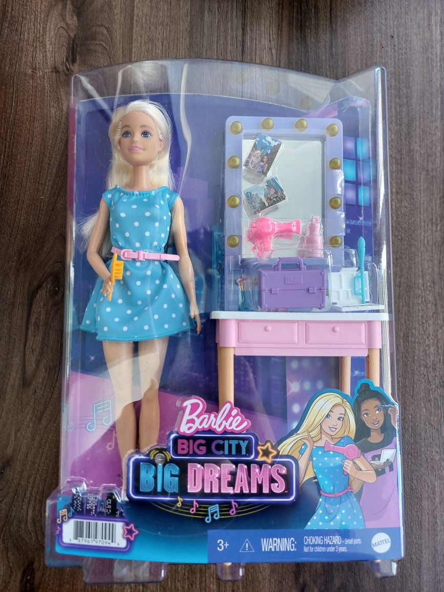 Barbie Лялька Барбі Велике місто Великі мрії Гримерка