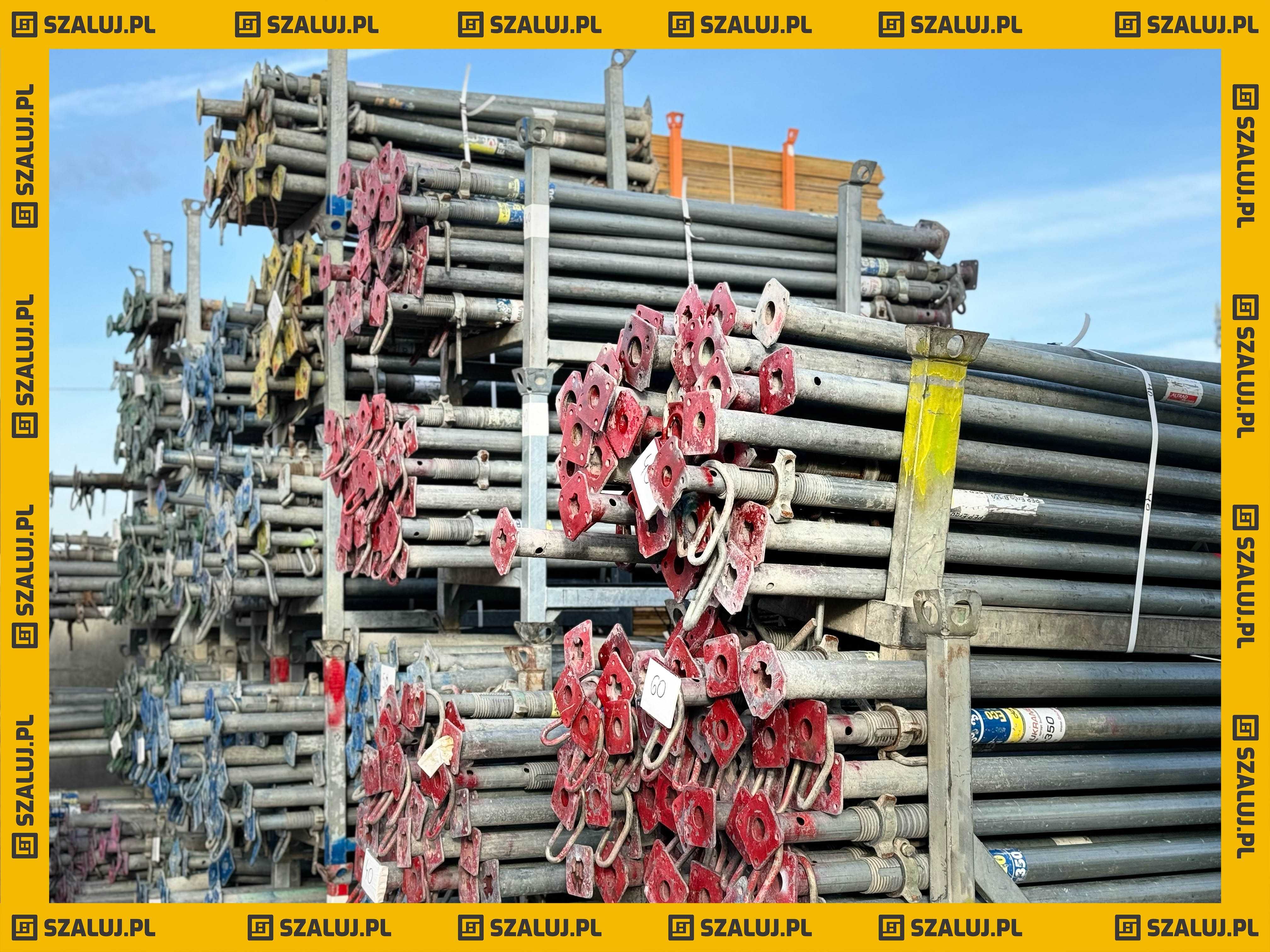 Używana podpora stemple budowlana ocynkowana sztyca 350cm