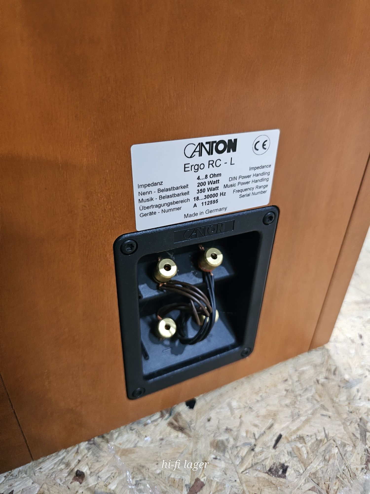 Canton ergo RC-L немецкая акустика НЧ 22 см Одна из лучших моделей